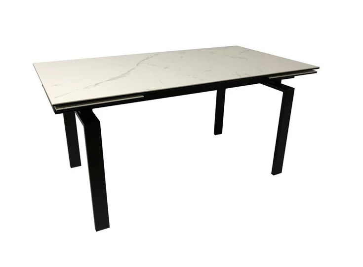 Huddersfield 20097 ceramic keramiek wit 120 tot 200cm white slijtvast actona verlengbaar