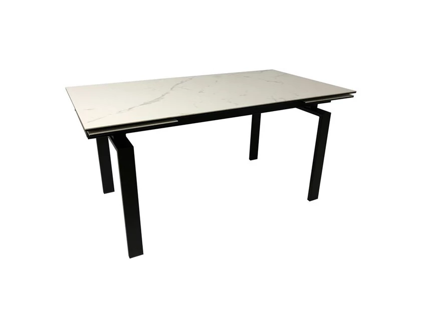 Huddersfield 20097 ceramic keramiek wit 120 tot 200cm white slijtvast actona verlengbaar