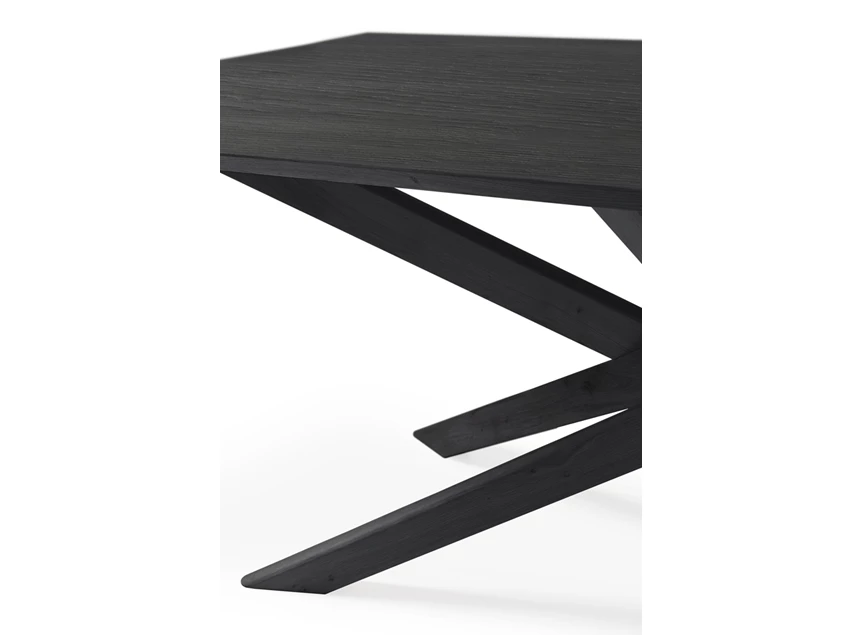 Inzoom Eettafel Oak Mikado Black Dining Table 50174 Ethnicraft
