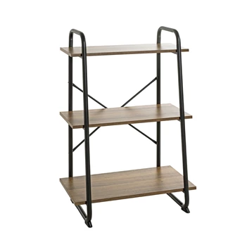 23894 hengelo regal rekje 3 planken zwart metaal melamine legplanken haku