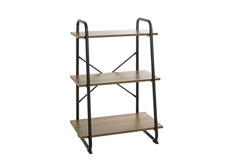 23894 hengelo regal rekje 3 planken zwart metaal melamine legplanken haku