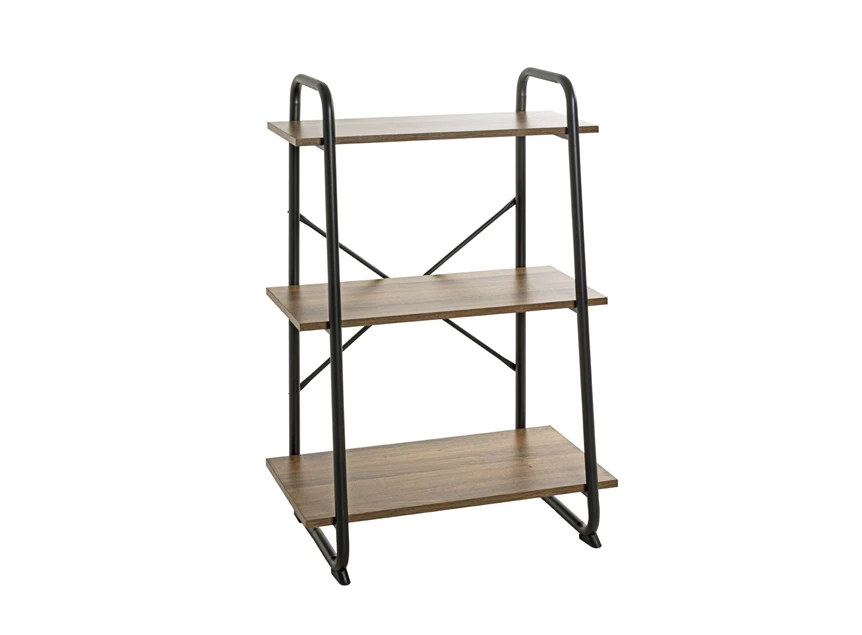 23894 hengelo regal rekje 3 planken zwart metaal melamine legplanken haku