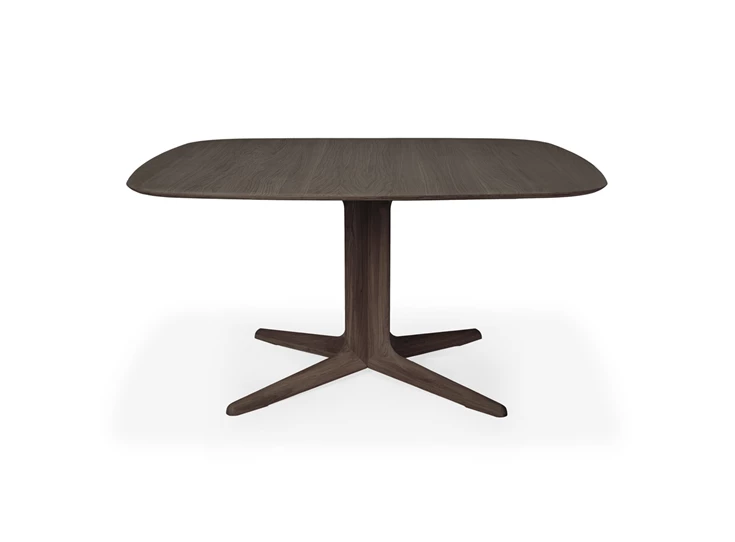 Vierkante eettafel Oak Corto Brown Dining Table 50998 Ethnicraft