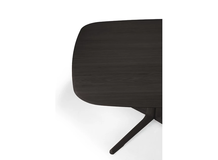 Bovenkant Vierkante eettafel Oak Corto Brown Dining Table 50998 Ethnicraft