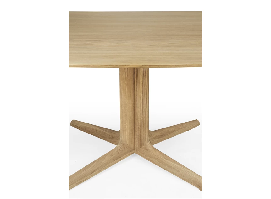Detail Vierkante eettafel Oak Corto Dining Table 50997 Ethnicraft