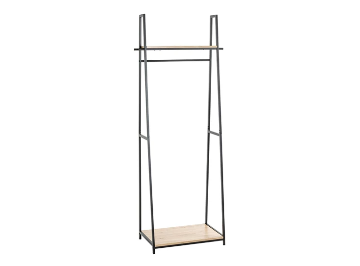 25492 pescara kledingrek halmeubel kapstok hout metaal haku
