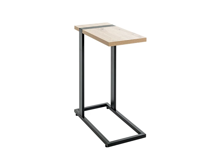 37400 saragossa bijzettafel laptoptafel metaal hout haku