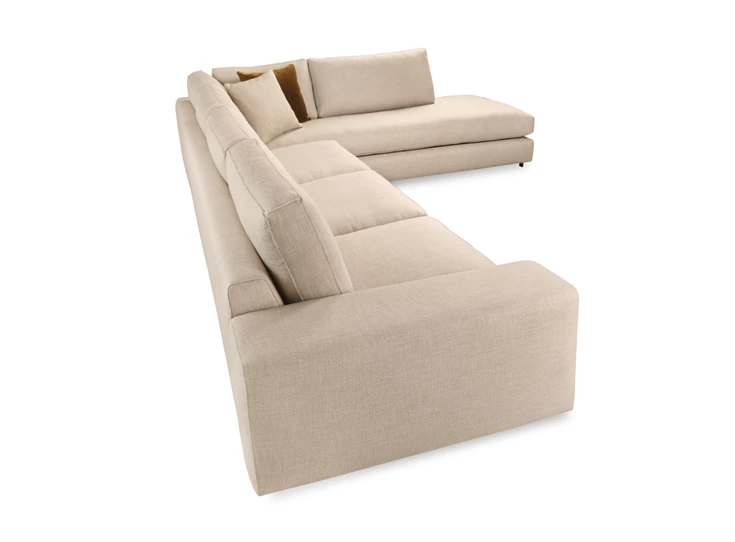 Achterkant Salon Cyan 4-zit met dormeuze stof Cartel Living