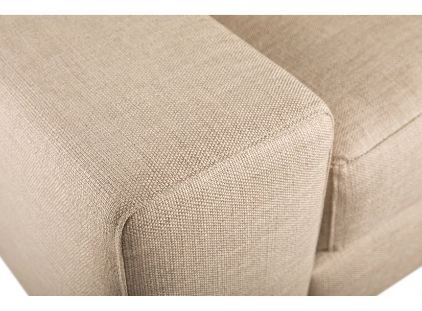 Detail Salon Cyan 4-zit met dormeuze stof Cartel Living