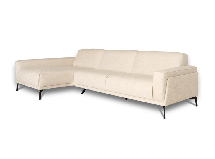 zetel met longchair 9014 beige