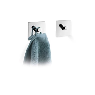 40331 Zack Duplo handdoekhaak vierkant HG set/2