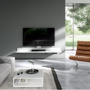 Sfeerfoto Tv-meubel Air 4 All metaal wit Spectral