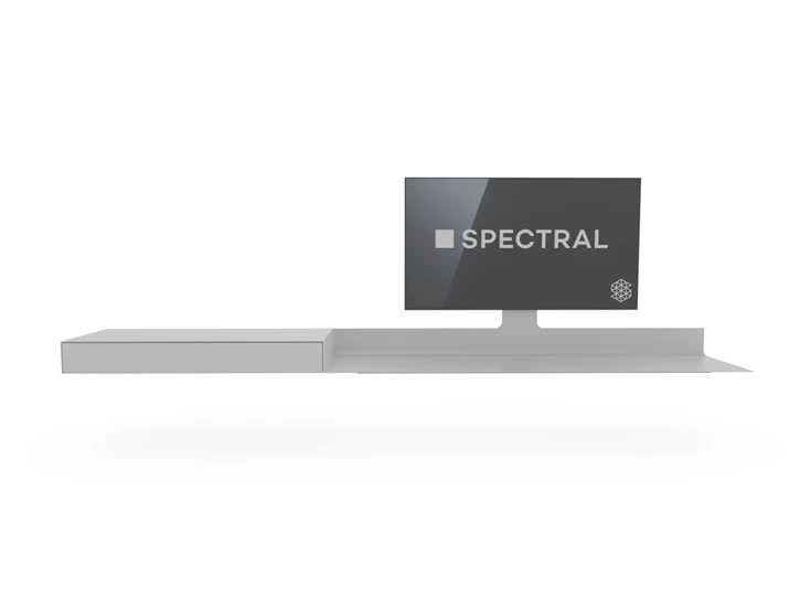 Tv-meubel Air 4 All 320cm metaal wit Spectral