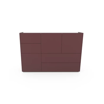 Barkast Side mat glas op sokkel Spectral