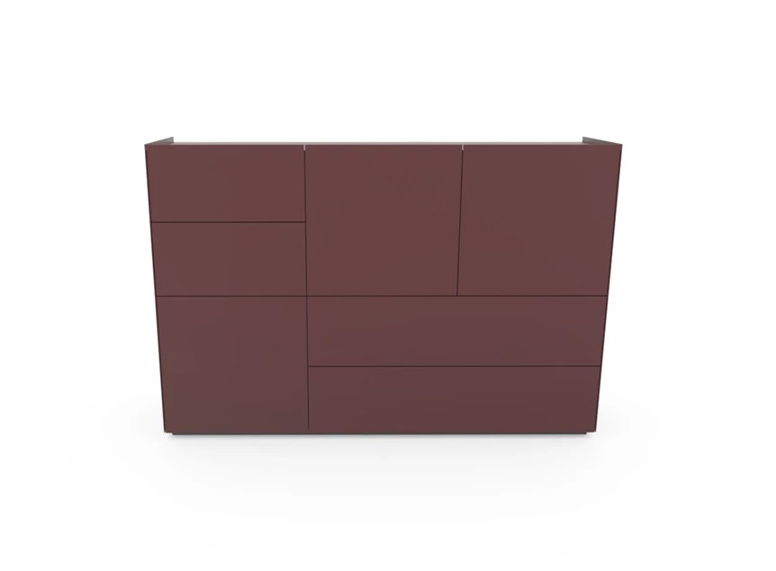 Barkast Side mat glas op sokkel Spectral