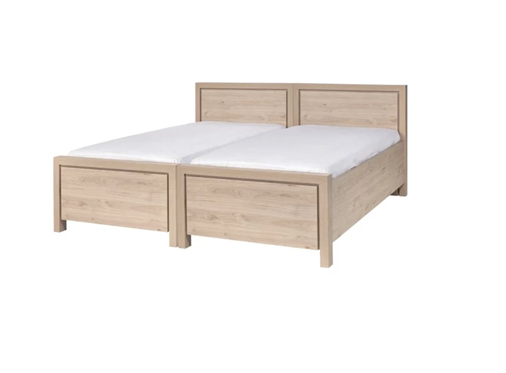 Viola bed twee bedden 90x200cm bauwens jeugdkamer castella kitverpakt