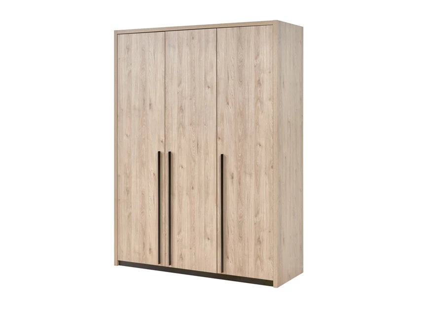 viola draaideurkast 3 deuren castella imitatiehout deuren gesloten