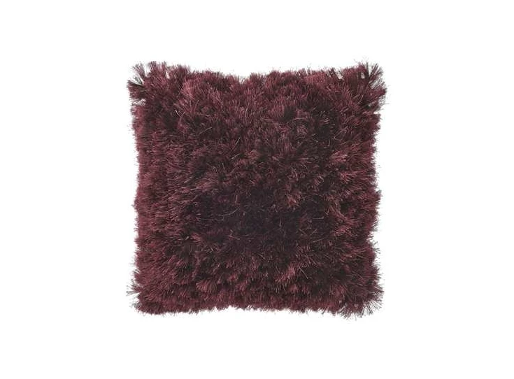SKWALL45AUB Rogon Sierkussen Calla 45x45cm Aubergine