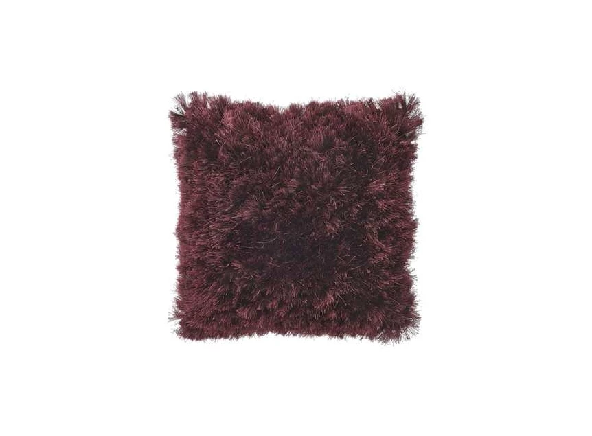 SKWALL45AUB Rogon Sierkussen Calla 45x45cm Aubergine