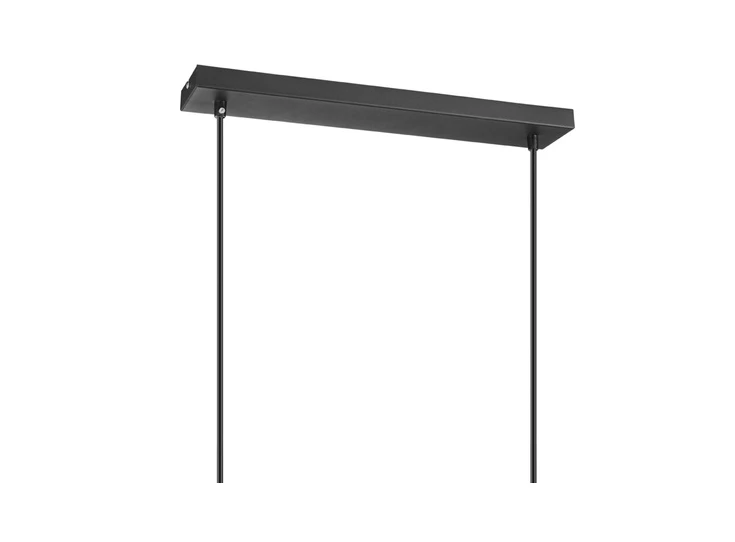 33684 5 lampen e27 luster eglo blackcrown promo zwart staal hanglamp industrieel