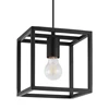 33686 1 lamp e27 zwart staal hanglamp industrieel luster eglo blackcrown promo