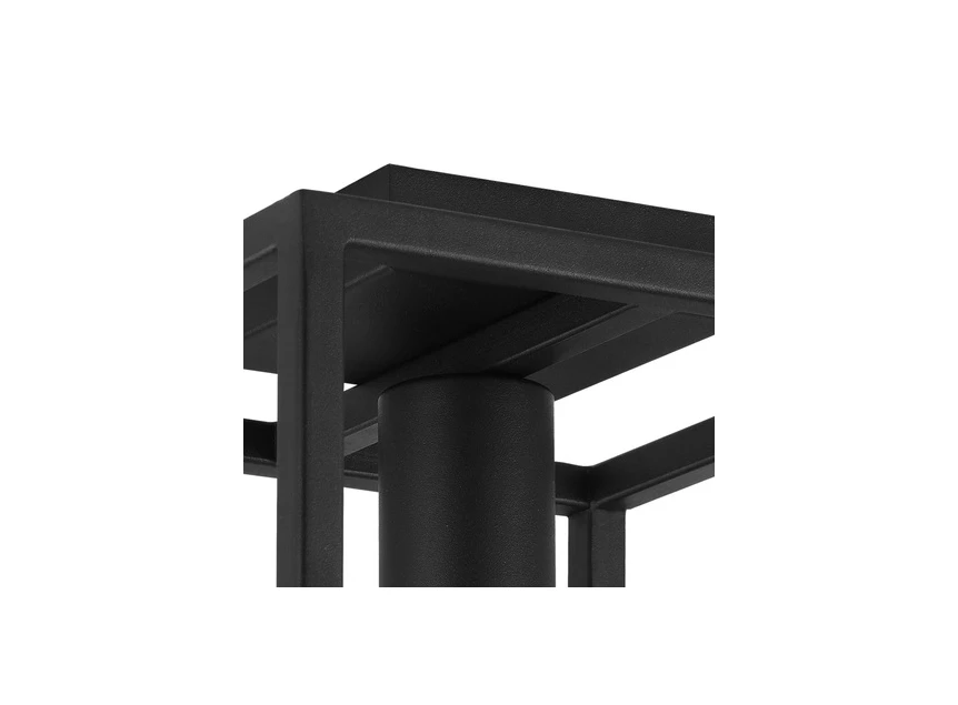 33688 modern eglo zwart staal promo budget plafondlamp plafonnière blackcrown industrieel