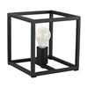 33689 tafellamp promo blackcrown zwart staal industrieel eglo modern budget