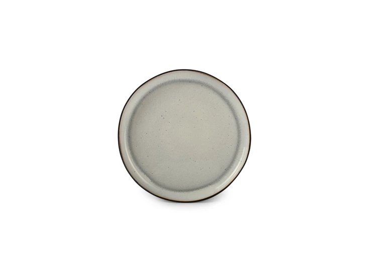 804172 plat bord lunar 27cm salt&pepper bovenaanzicht