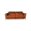 canape 2,5zit Merlin zetel Cognac