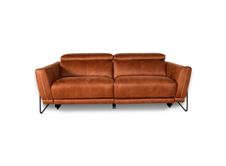 canape 2,5zit Merlin zetel Cognac