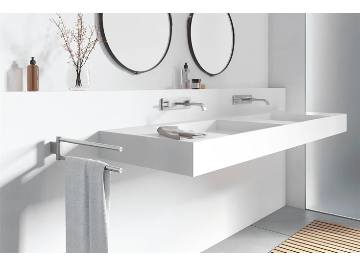 40424 Zack Atore handdoekhouder zwenkbaar Mat bevestigd