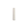 Witte Cone vaas 10xH40cm  vooraanzicht 820210 Salt en Pepper