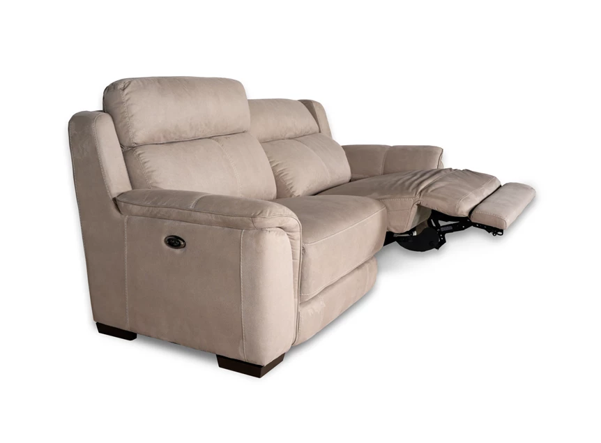 Zetel met relax open Adele in stof