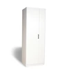 AG380.3555 Allrounder draaideurkast 2 deur alpen wit links schuin vooraanzicht gesloten