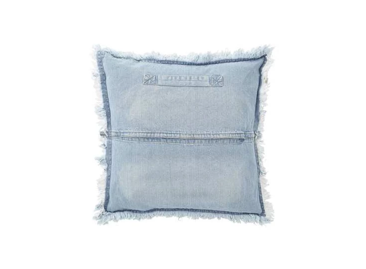 SKNISH45BLA Rogon Sierkussen Nisha 45x45cm Blauw