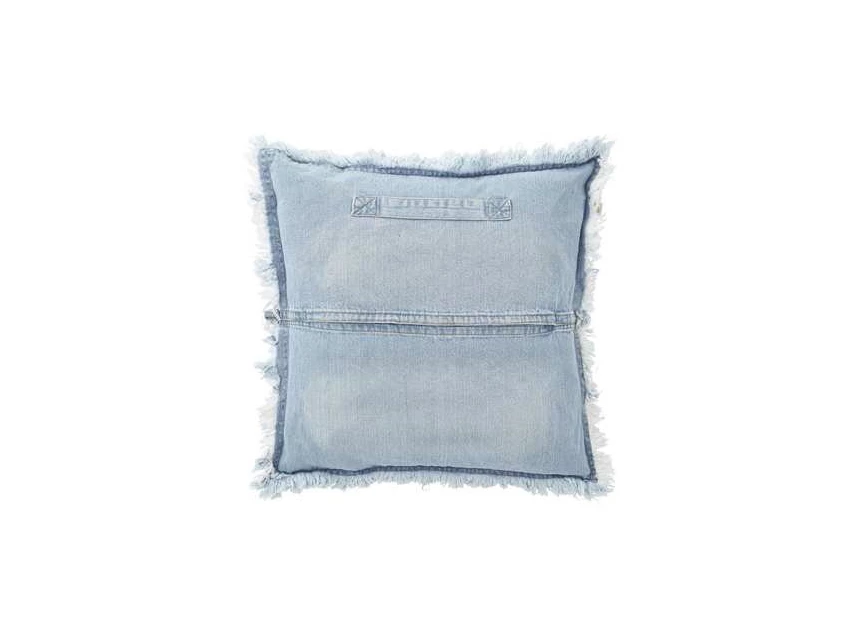 SKNISH45BLA Rogon Sierkussen Nisha 45x45cm Blauw