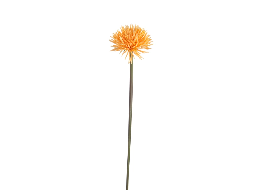 Polyester oranje Daisy bloem - 80170