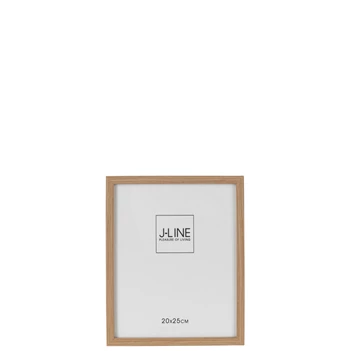 Basic fotokader- hout- naturel M- vooraanzicht
