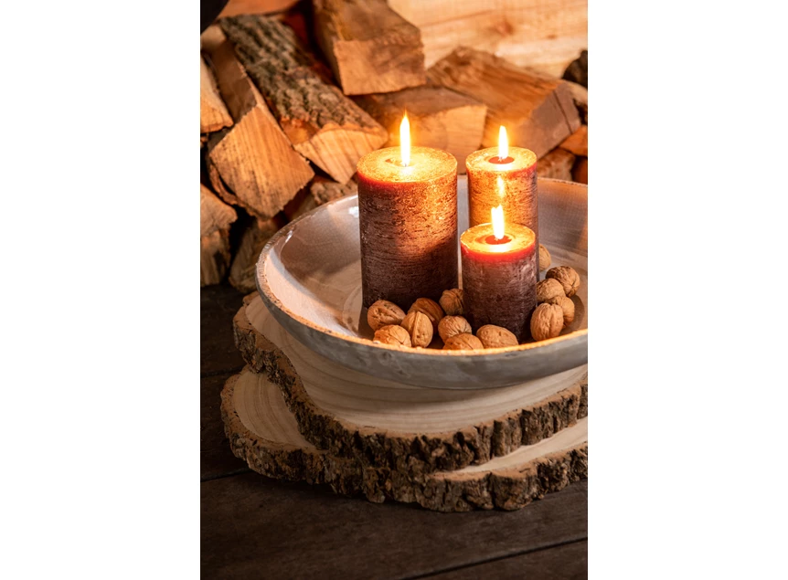 Onregelmatige schors schijf- paulownia- naturel S- sfeerbeeld