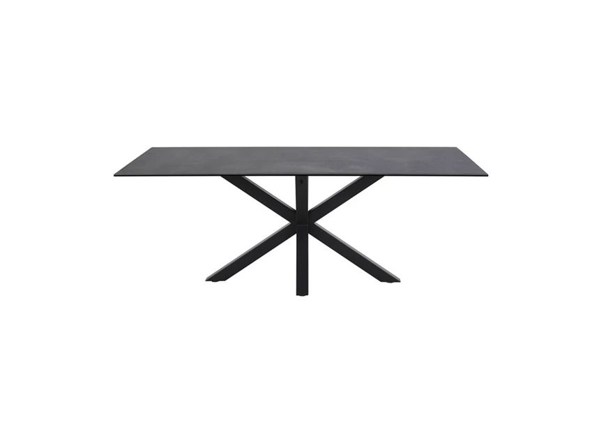 20855 heaven black metal actona vooraanzicht eettafel fairbanks