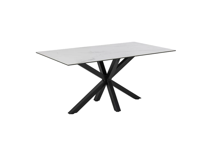 20854 heaven wit keramiek 160x90cm eettafel actona schuin aanzicht