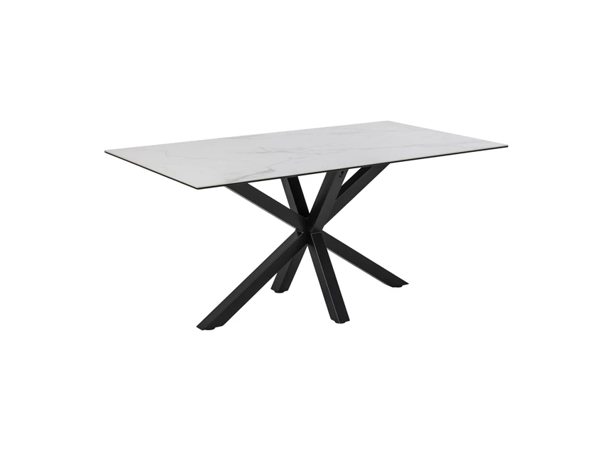 20854 heaven wit keramiek 160x90cm eettafel actona schuin aanzicht