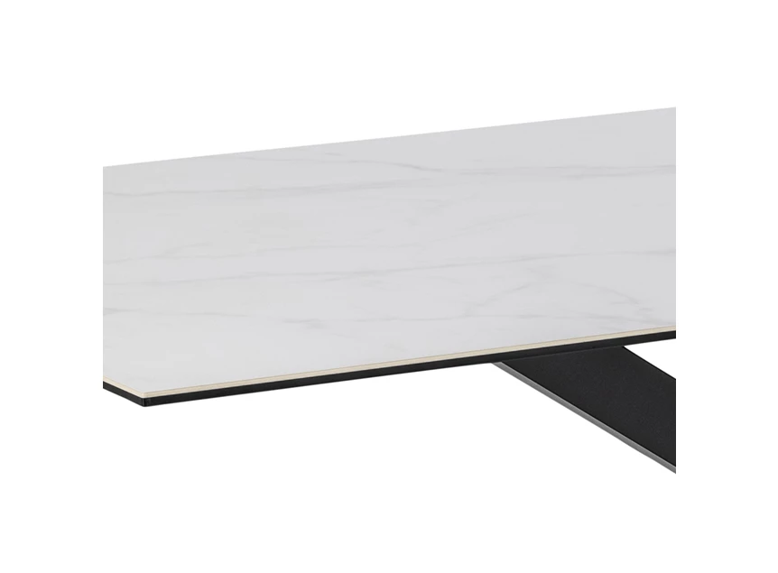 20303 heaven wit keramiek 200x100cm eettafel actona detail tafelblad