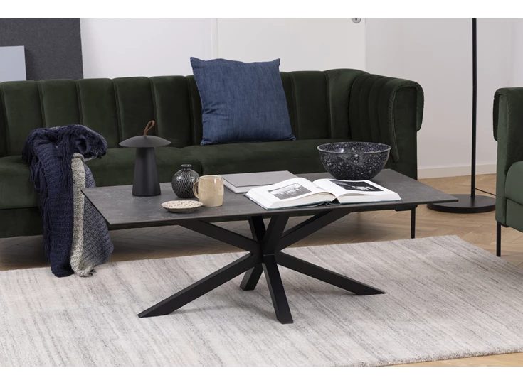 87423 heaven salontafel fairbanks black metal 130x70 actona sfeerbeeld