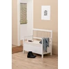 93605 aster bench mdf wit gelakt beige zitkussen opbergbak actona sfeerbeeld