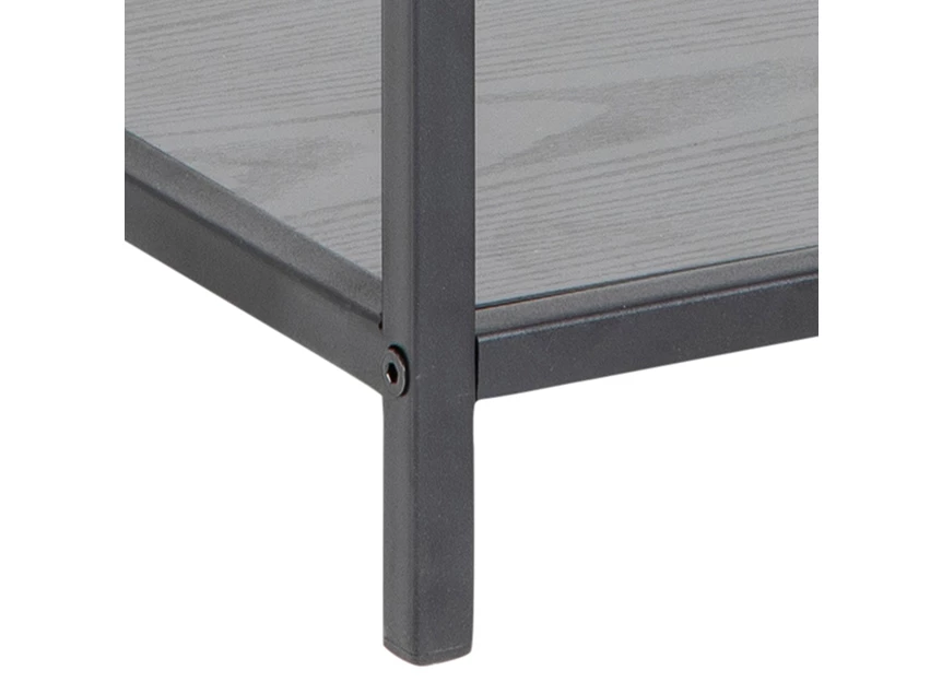 87997 seaford nachttafel zwart metaal detail onder