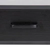 87997 seaford nachttafel zwart metaal lade detail kast