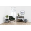 89492 console seaford zwart metaal naturel hout actona sfeerbeeld