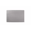 Tabletop placemat- leder- grijs- 43x28cm