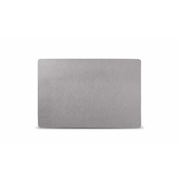 Tabletop placemat- leder- grijs- 43x28cm